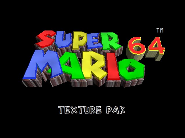 Super Mario Galaxy 64 (by MarioMario54321) Title Screen